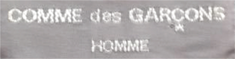 1980s COMME des GARCONS HOMME