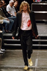  コムデギャルソンオムプリュス　コレクション　LOOK　ルック　ランウェイ　2006SS　The Rolling Stones　ザ・ローリング・ストーンズ　リップ＆タン