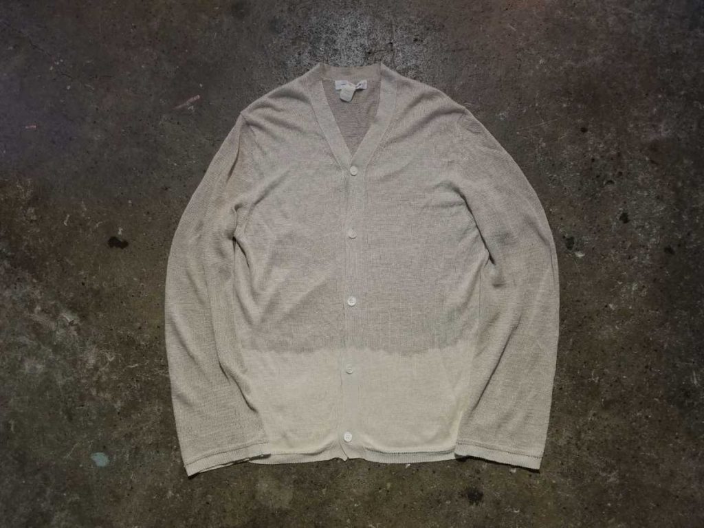 コムデギャルソンシャツ 脱色