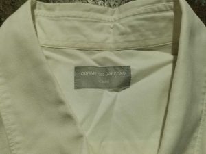 COMME des GARCONS HOMME 90～00s シャーリングデザインシャツ コムデギャルソンオム