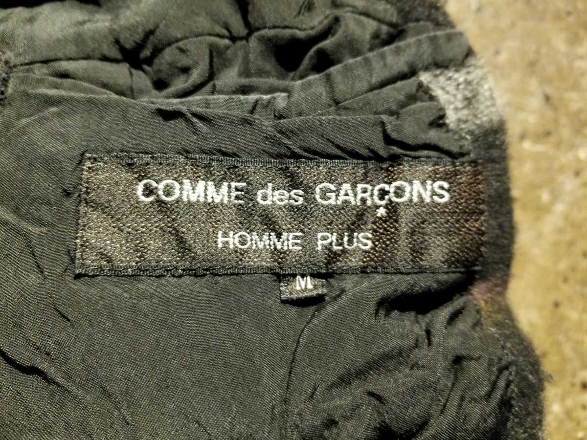 GARCONS PLUS 00SS ゴブラン期 ポリ縮絨テーラードジャケット テーラードジャケット 正規店
