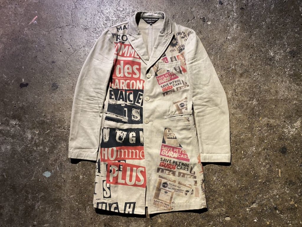 コムデギャルソンオムプリュス 2008AW タイムフォーマジック アート  