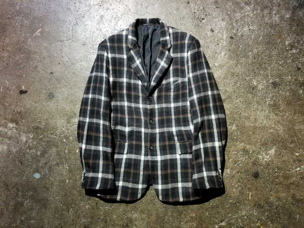 90s コムデギャルソンオムプリュス 袖切替ストライプブルゾン archive  