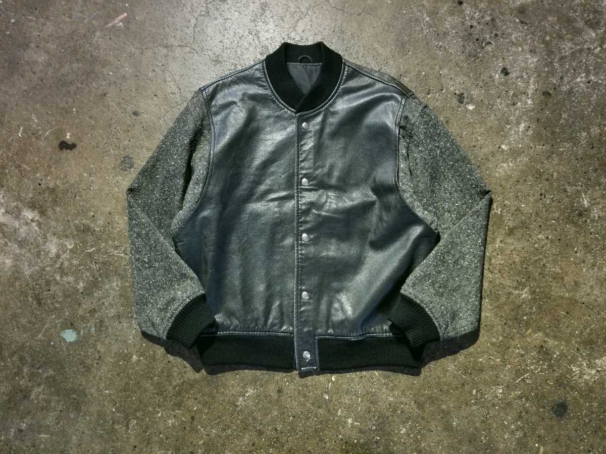 88AW GARCONS homme Leather Collar Plaid｜ジャケット/アウター 