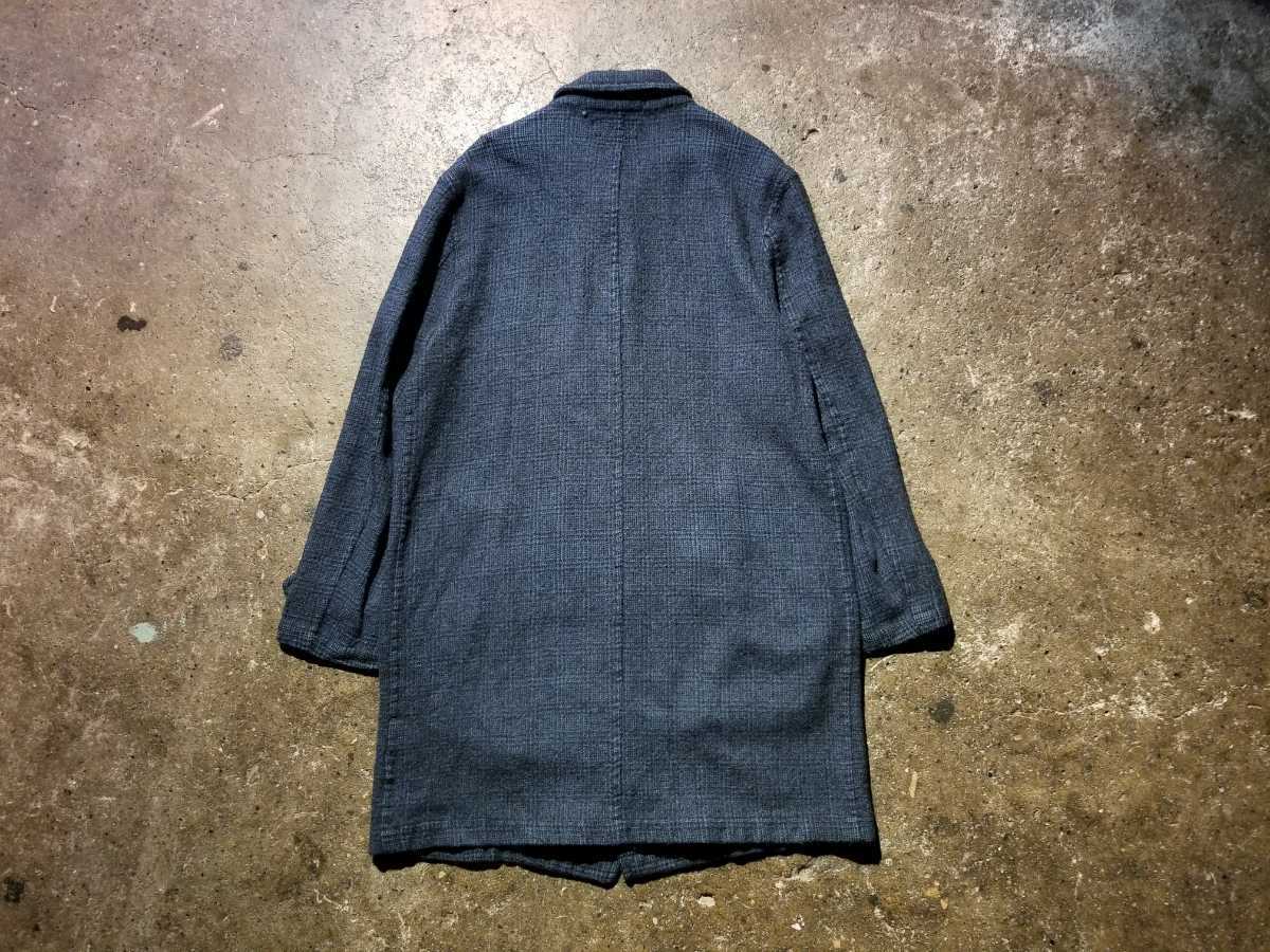 コムデギャルソンシャツ 1990s後半 ウール縮絨ステンカラーコート