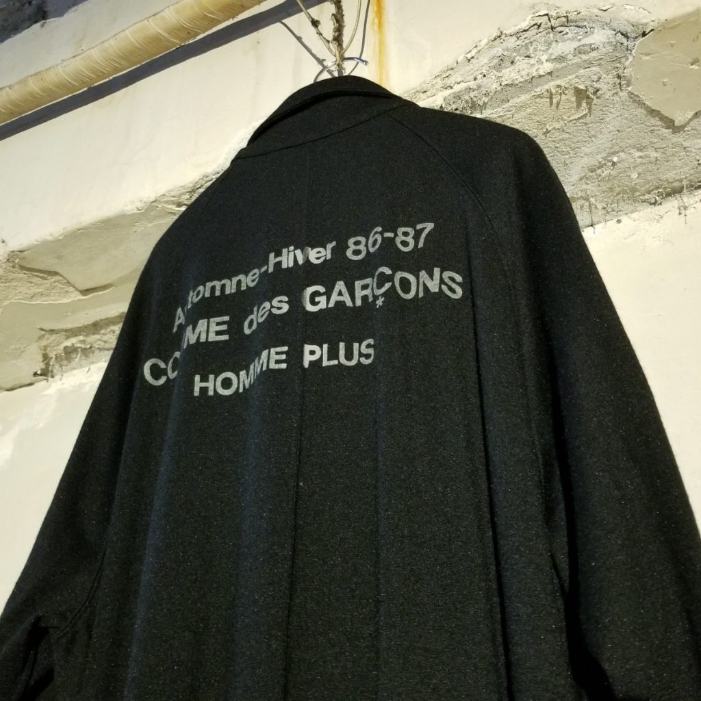 新着入荷】COMME des GARCONS HOMME PLUSの20SS スタッフコートが入荷  