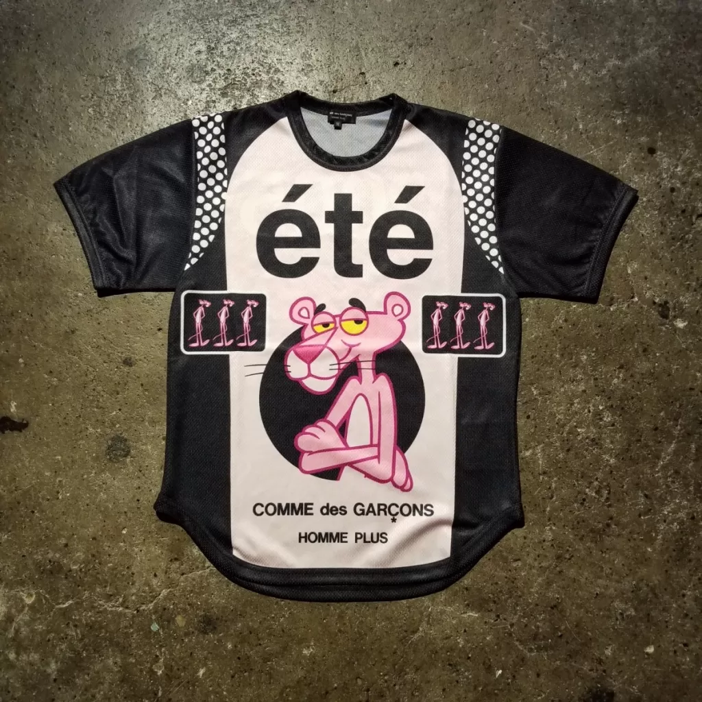 COMME des GARCONS HOMME PLUS 20005SS ピンクパンサー メッシュ T  