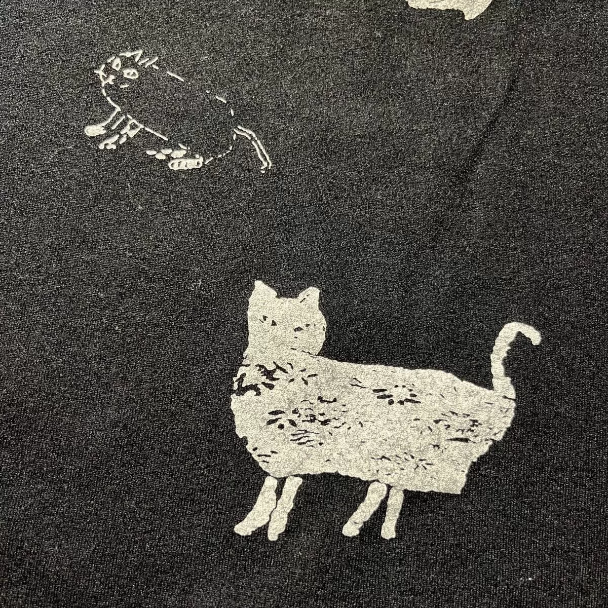 COMME des GARCONS 1989aw 猫ちゃんロゴプリントニット 日本全国の