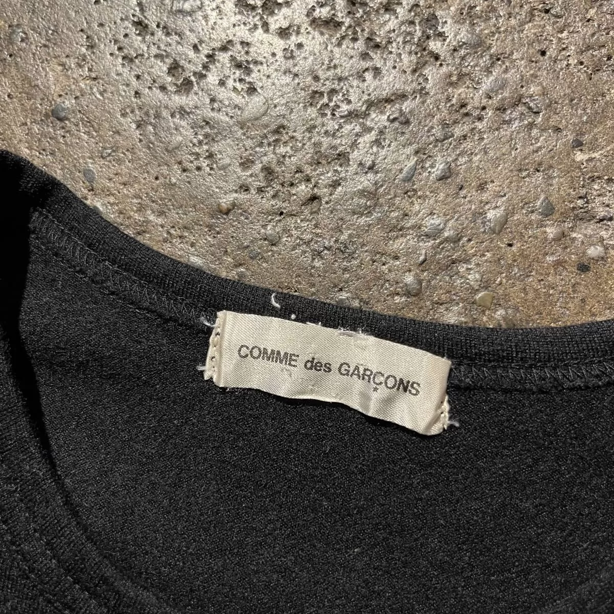 COMME des GARCONS 1989aw 猫ちゃんロゴプリントニット 日本全国の