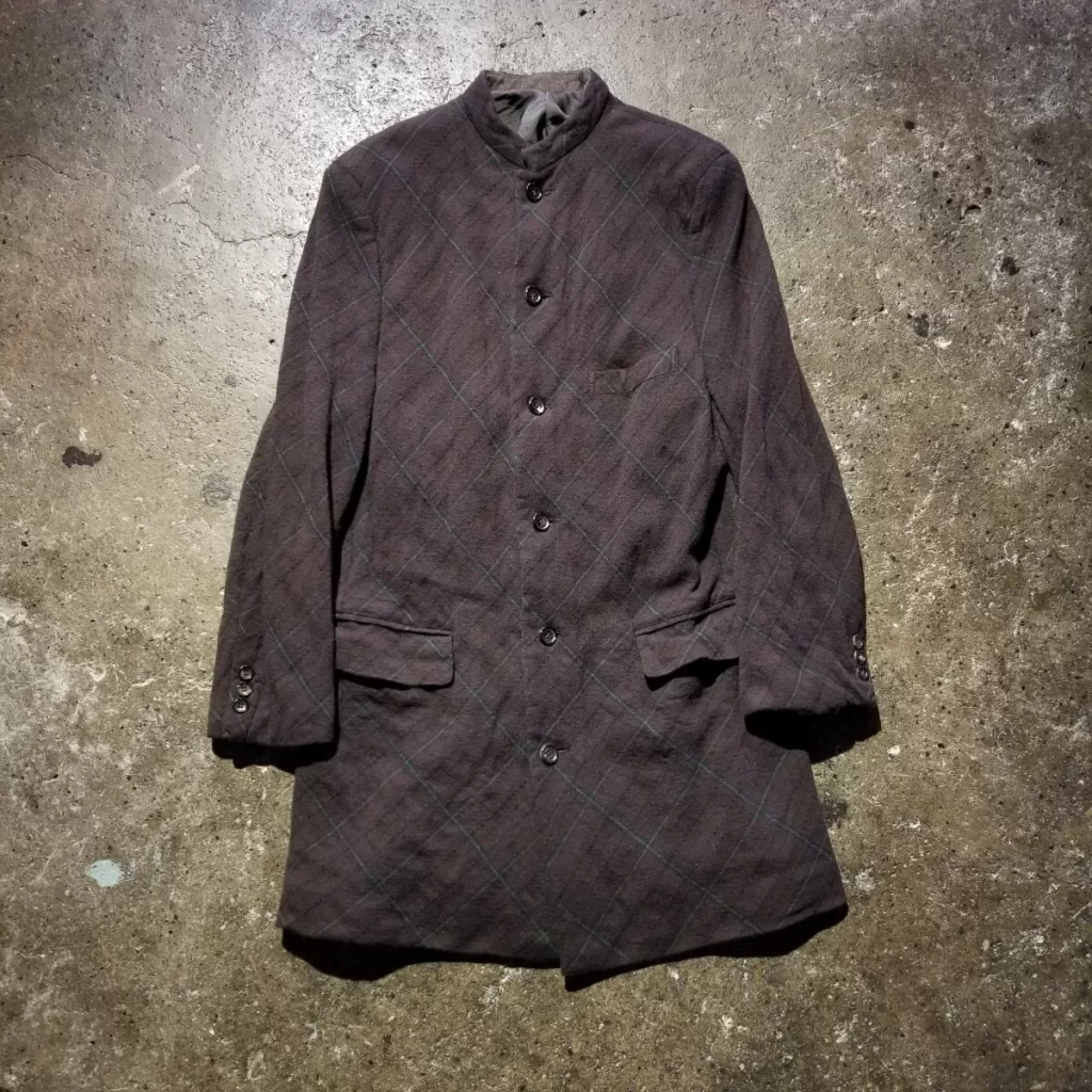 コムデギャルソンオムプリュス97aw バイアス期 コート size S COMME des GARCONS HOMME PLUS 1997AW MAGIC of BIAS バイアスチェック