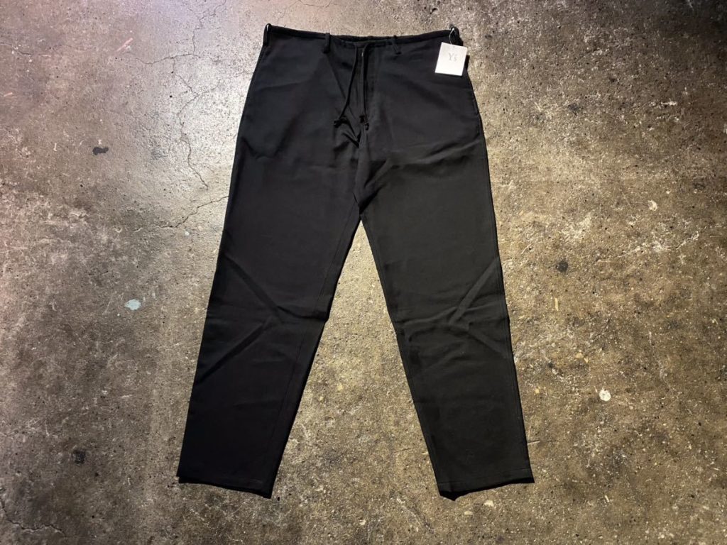 ワイズ ヨウジヤマモト ウールギャバ カーゴパンツ ブラック 関税込み